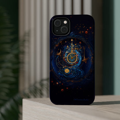 "Cosmic Clock Elegance" -MagSafe Tough iPhone Cases