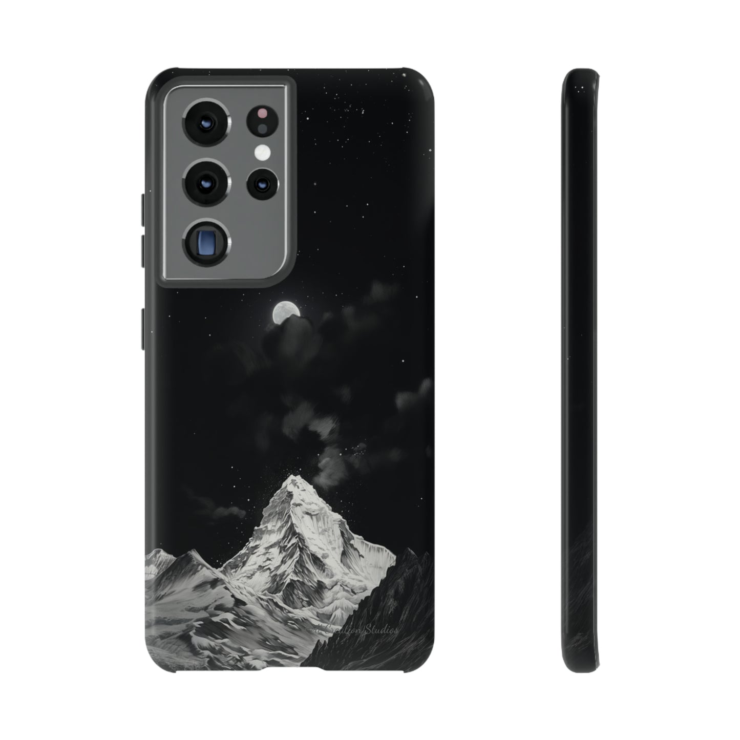 "Moonlit Everest" Phone Case -Tough Cases