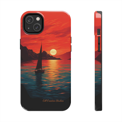 "Serenity at Sunset" -Tough iPhone Cases