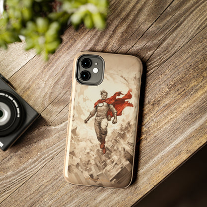 Introducing the "Heroic Guardian" Cell Phone Case – Unleash Your Inner Superhero with Captivating Design -Tough Phone Cases