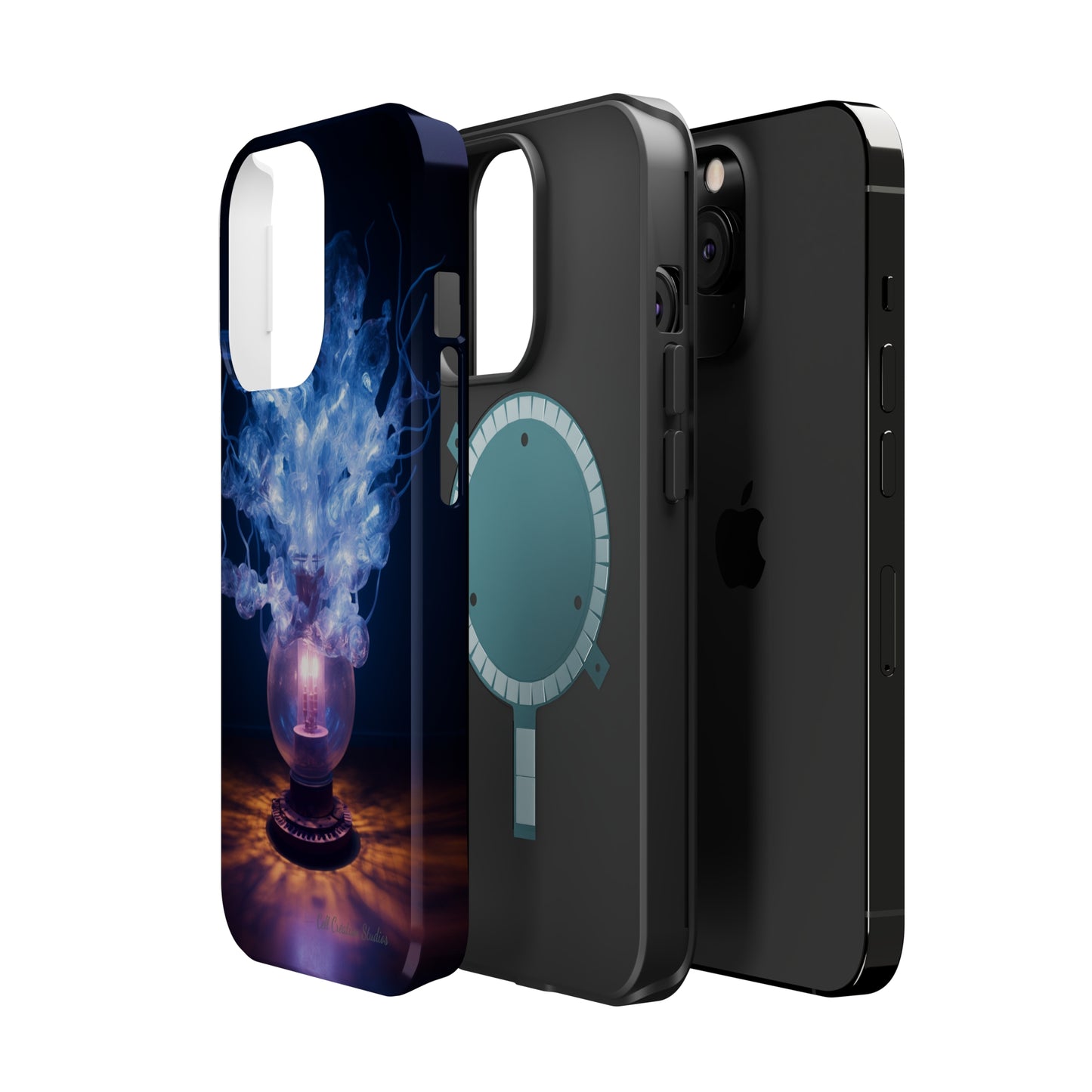 Introducing the "Enchanted Radiance" Cell Phone Case – Unveil the Magic Within -MagSafe Tough Cases