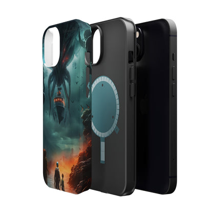 Introducing the "Extraterrestrial Resonance" Cell Phone Case – Unveil the Unseen! -MagSafe Tough Cases