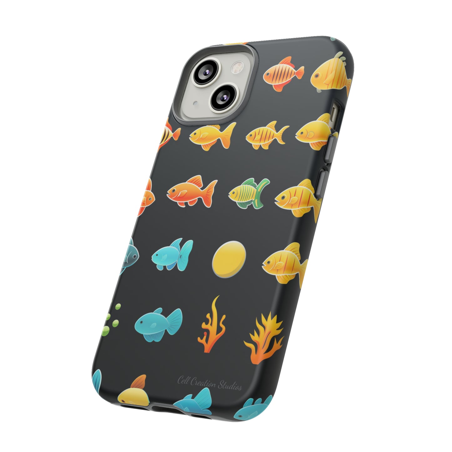 "AquaArt Fish" -Tough Phone Cases