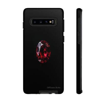 "Ruby Radiance" Phone Case -Tough Cases