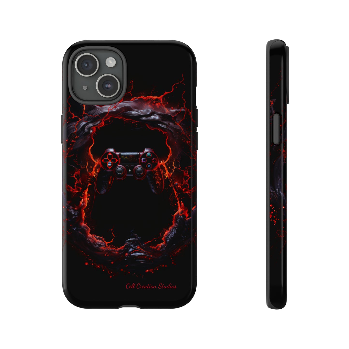 "InfernoGamer Plasma Burst" -Tough iPhone Cases