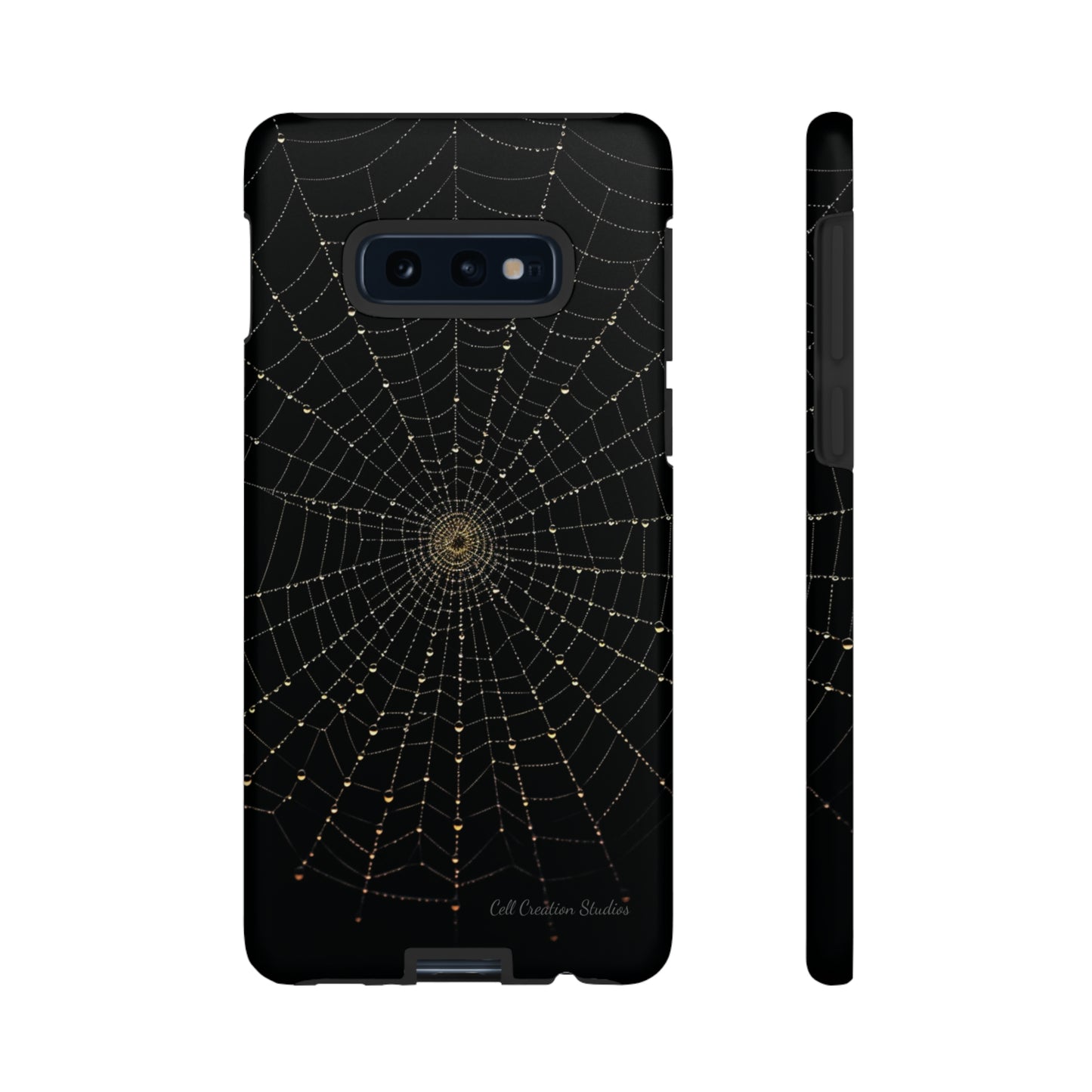 "Silken Noir Guardian" -Tough Samsung Phone Cases