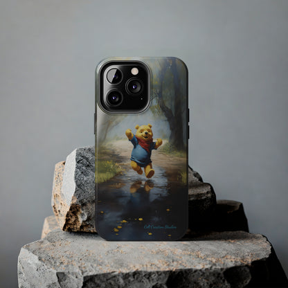 Introducing the "Winnie-The-Pooh Puddle Splash" Cell Phone Case – A Splash of Nostalgic Fun -Tough Phone Cases