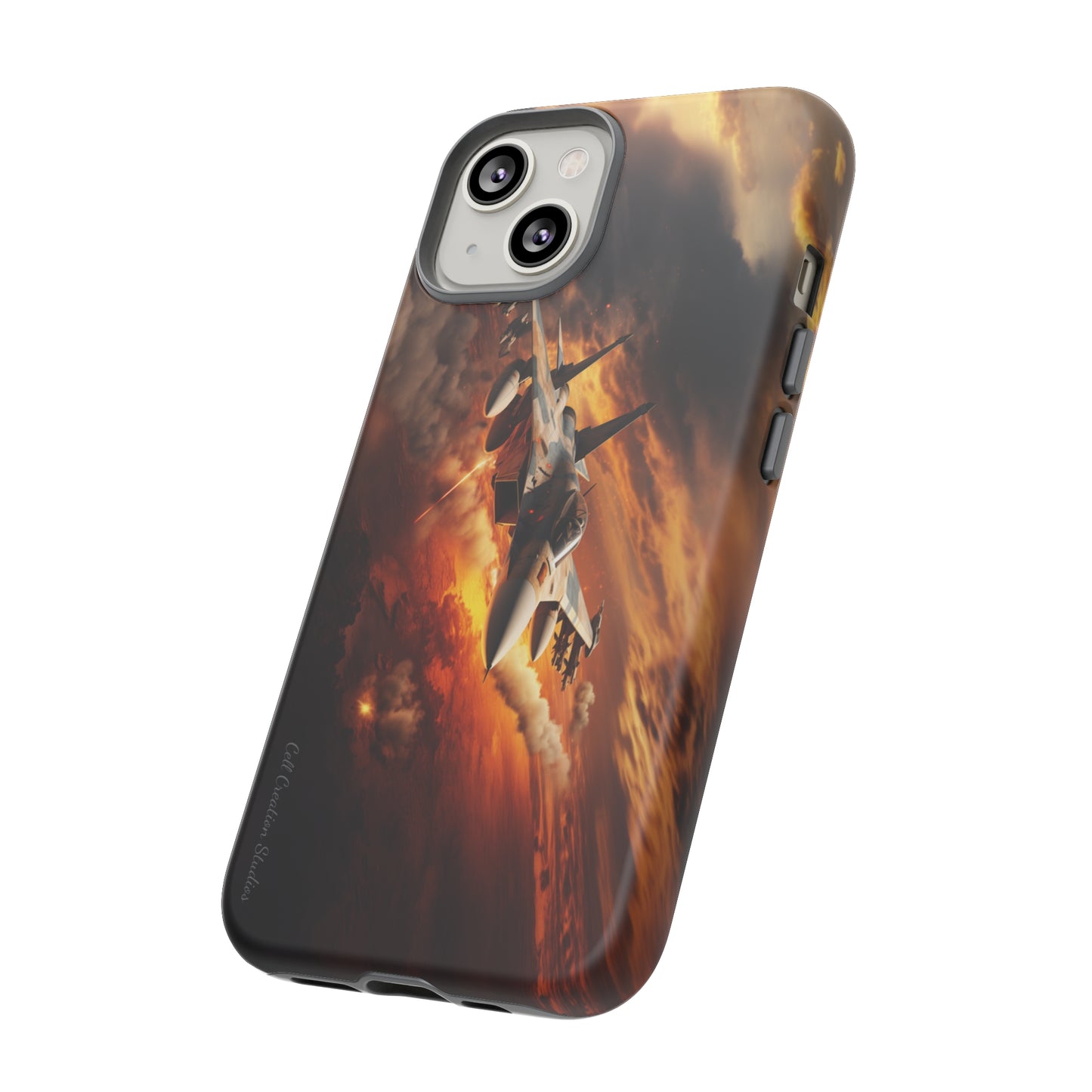 Introducing the "Sky Dominator" Fighter Jet Cell Phone Case – Unleash High-Flying Power! -Tough Cases