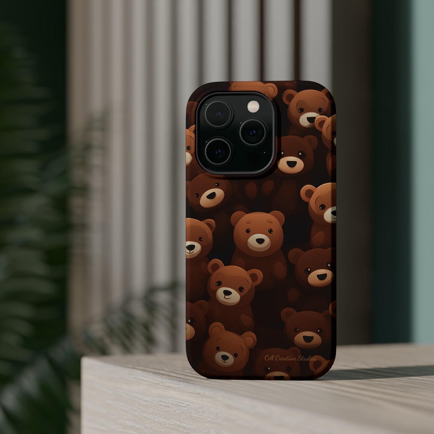 "Bear Hug Haven" -MagSafe Tough Phone Cases