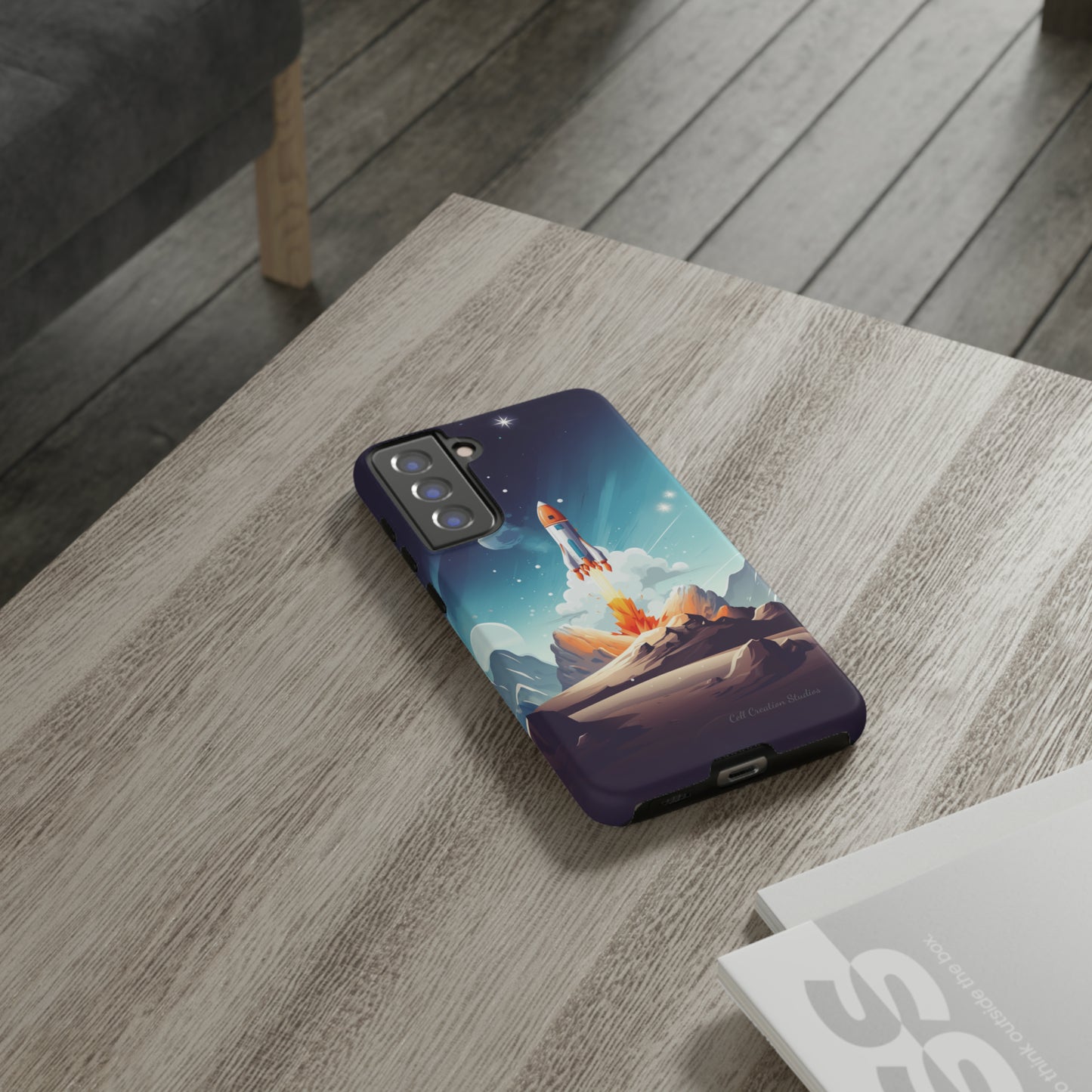 Introducing our "Galactic Odyssey" Cell Phone Case – Launch Your Device into Adventure -Tough Cases