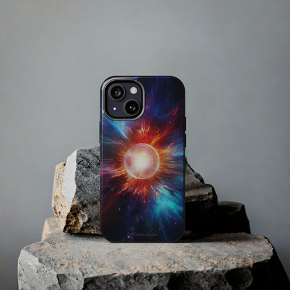 Introducing the "Stellar Cataclysm" Cell Phone Case – Capture the Cosmic Drama of a Neutron Star Explosion! -Tough Phone Cases