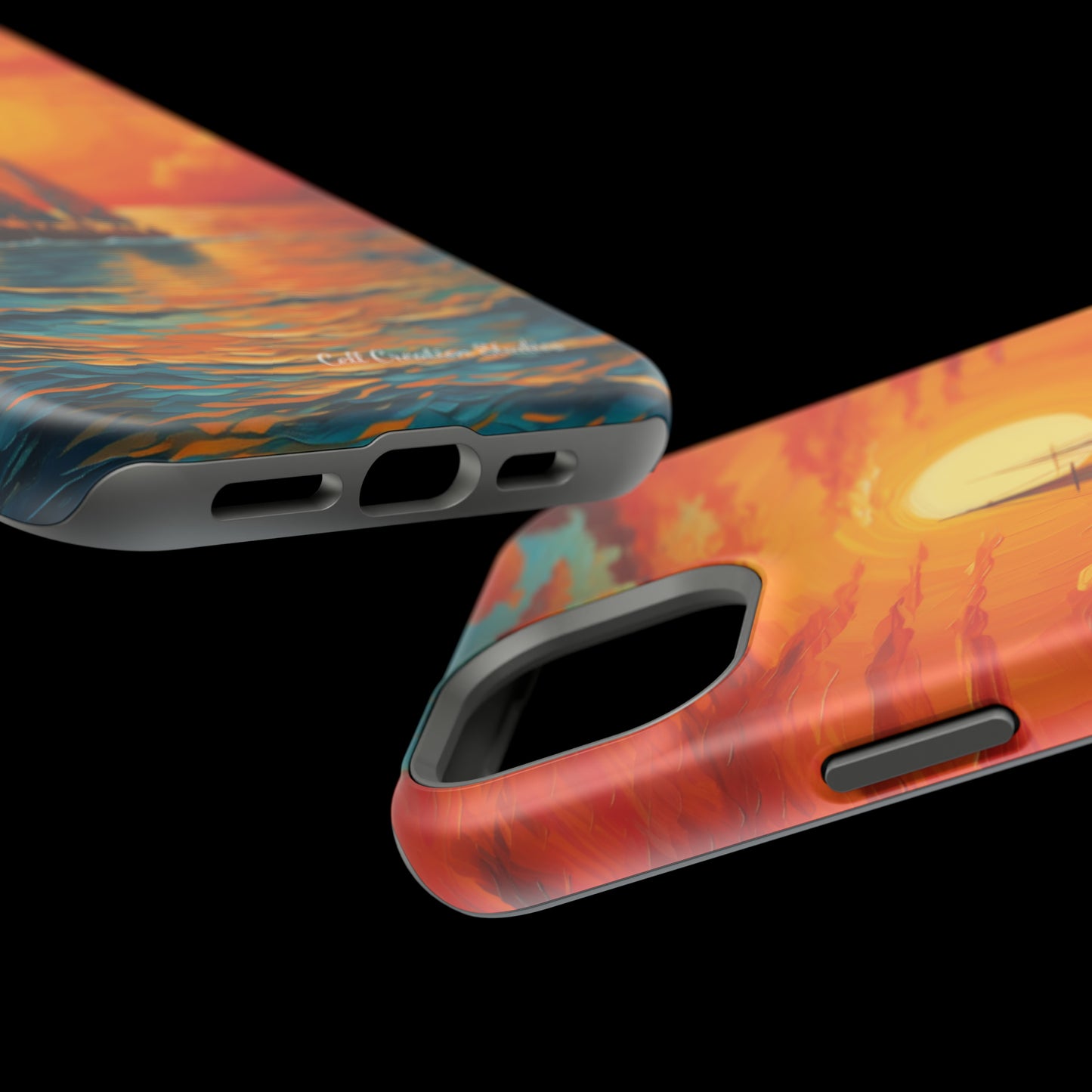 "Sailboat Sunset" - MagSafe Tough iPhone Cases