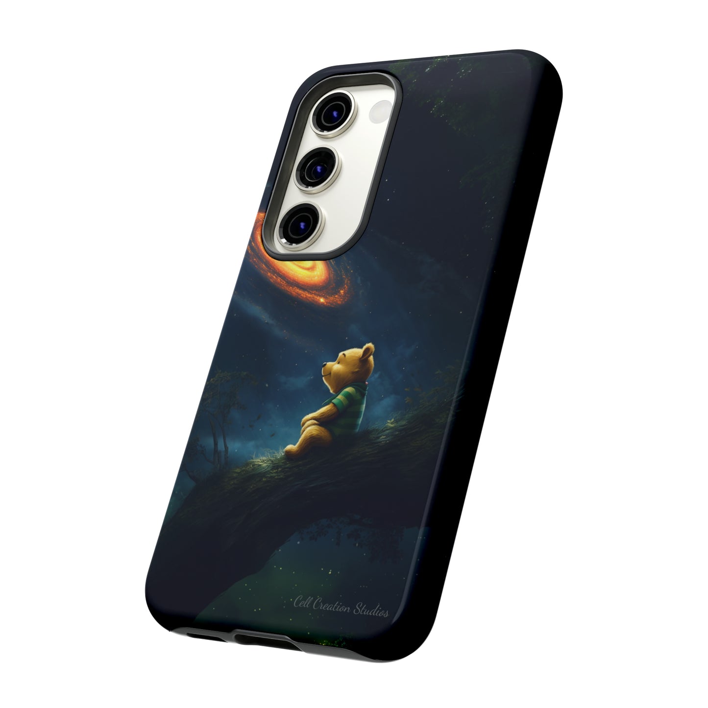 "Starry Night with Winnie-the-Pooh" Cell Phone Case -Tough Cases