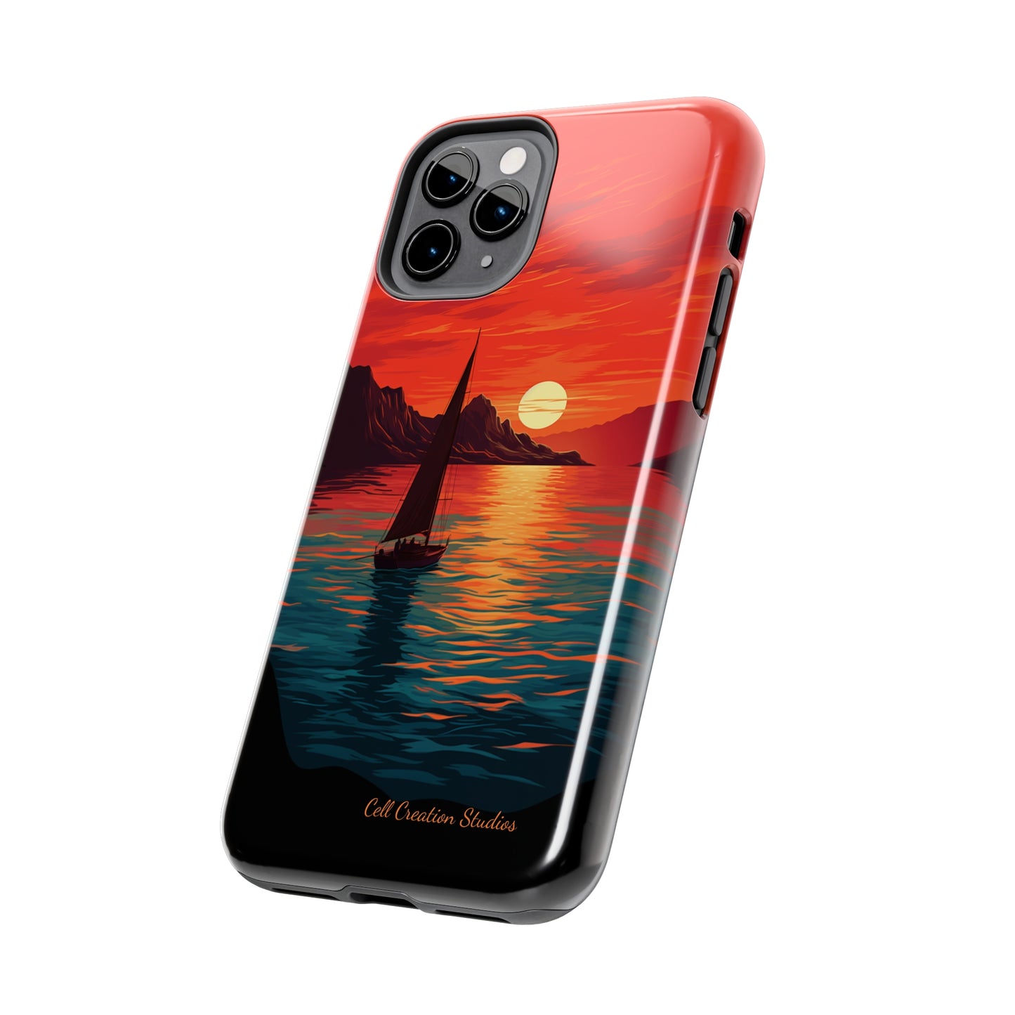 "Serenity at Sunset" -Tough iPhone Cases