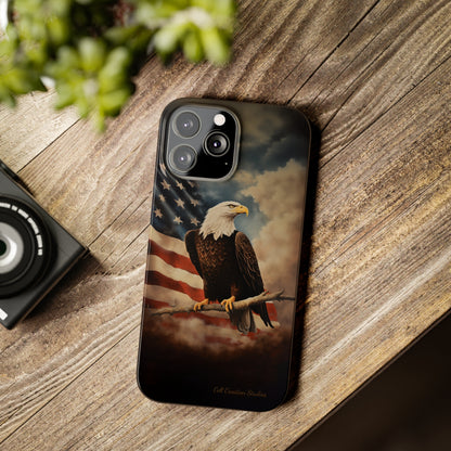 Introducing the "Eagle's Majesty" Cell Phone Case – Soar with American Pride -Slim Phone Cases