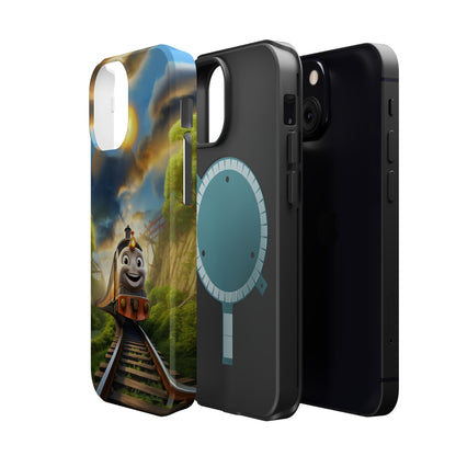 The 'Smiling Express Train" Phone Case -MagSafe Tough Cases