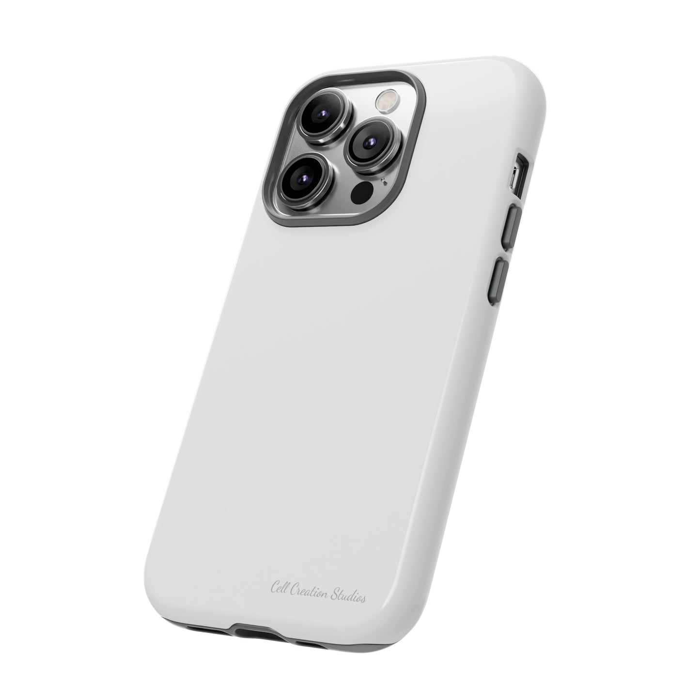 "Pure Elegance White" -Tough iPhone Cases