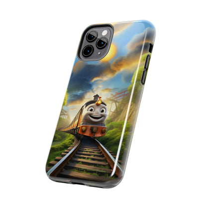 The "Smiling Express Train" Phone Case -Tough Phone Cases