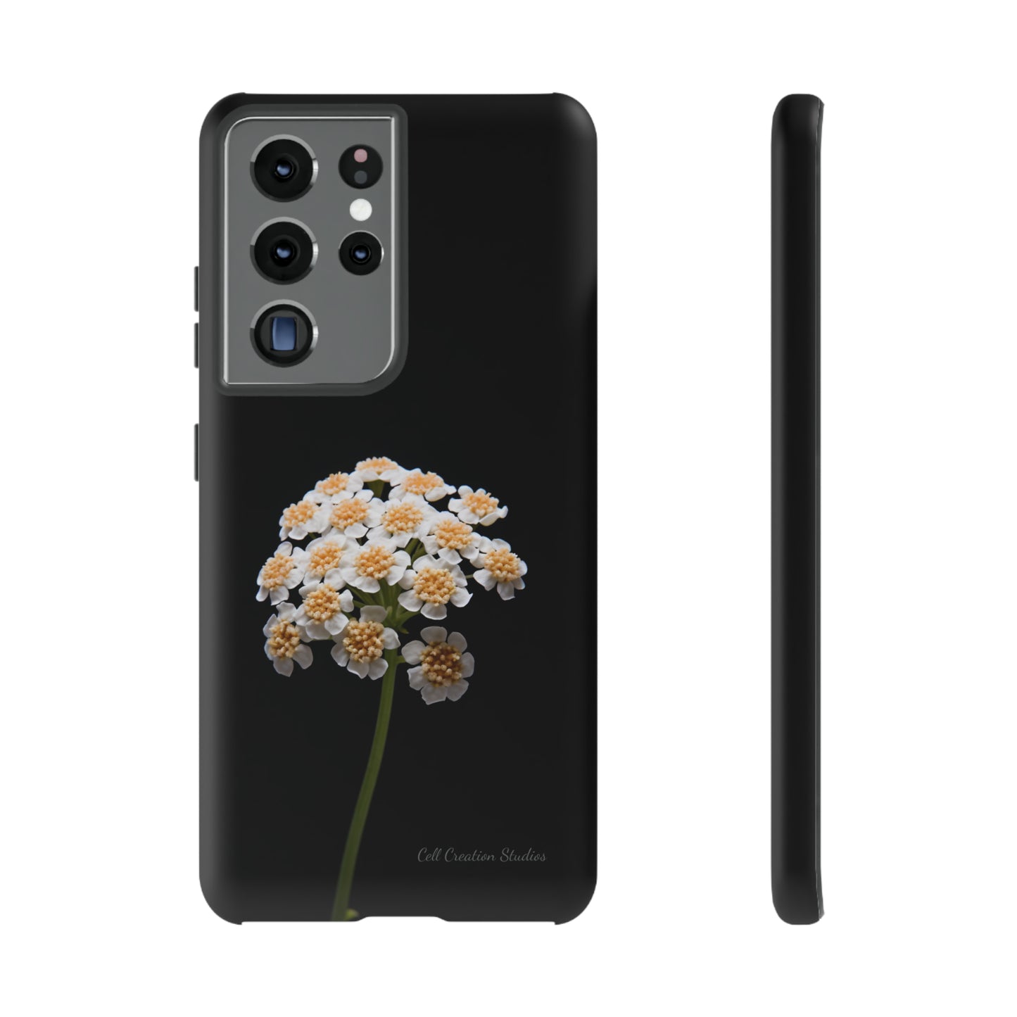 "Elegant Yarrow Bloom" -Tough Samsung Phone Cases