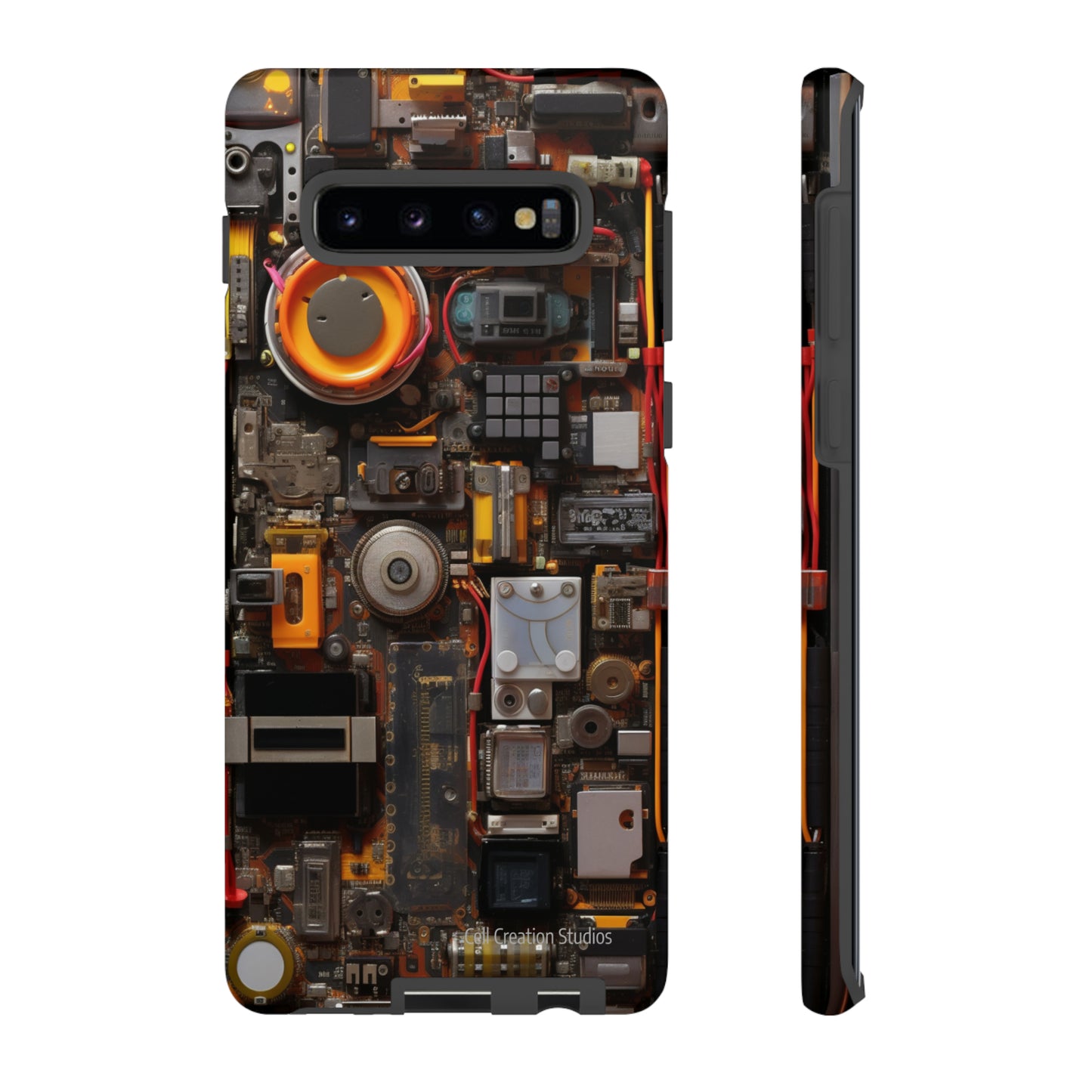 "TechInsight Guardian" -Tough Samsung Phone Cases