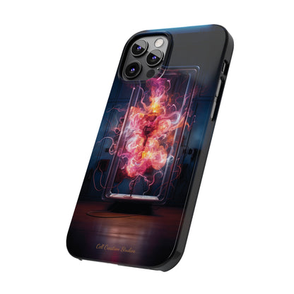 Introducing the "Ethereal Ember" Cell Phone Case – Capturing the Essence of Mystery -Slim Phone Cases