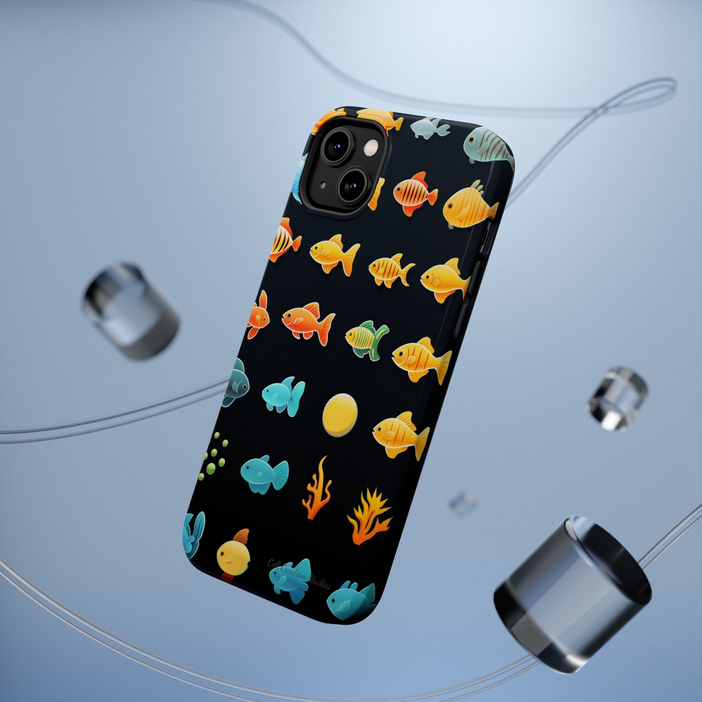 "AquaArt Fish" -MagSafe Tough Phone Cases