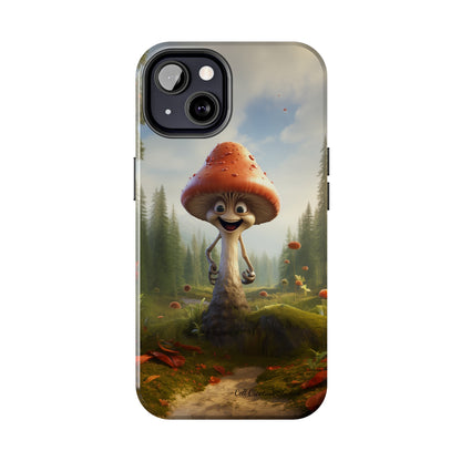 Introducing the "Smiling Mushroom" Cell Phone Case – Spread Joy with Every Glance! -Tough Phone Cases