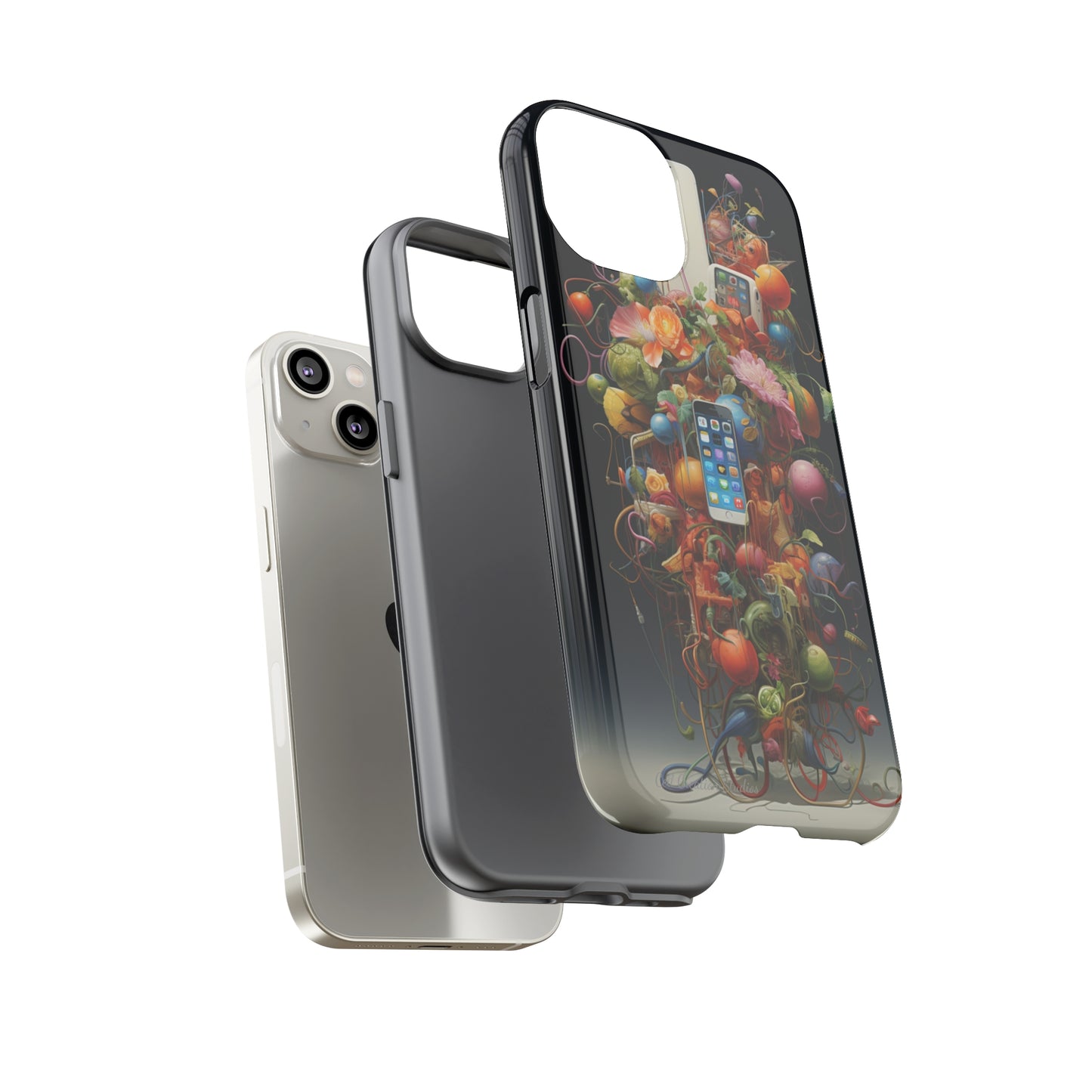 Introducing the "NatureFusion" Cell Phone Case – Where Technology Blossoms into Beauty!