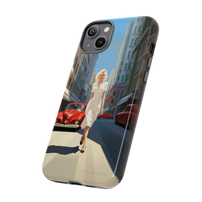 "City Stroll Glamour" Marilyn Monroe Phone Case -Tough Cases