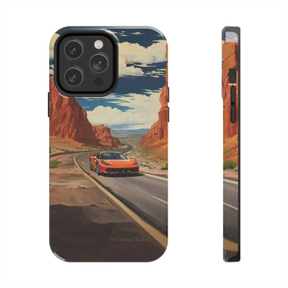 "Desert Racer Ferrari Edition" -Tough iPhone Cases