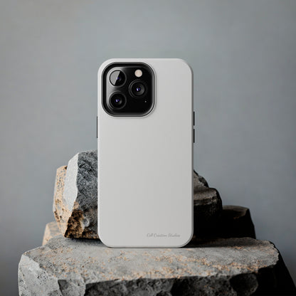 "Pure Elegance White" -Tough iPhone Cases