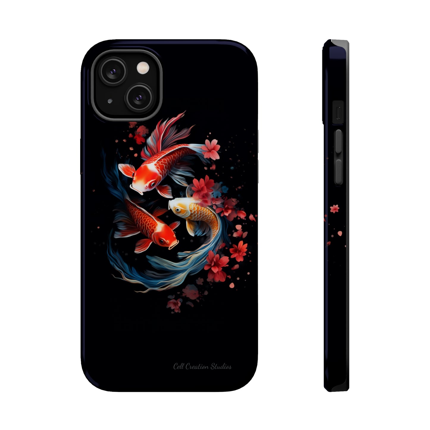 "Captivating Koi Fish" Phone Case -MagSafe Tough Cases