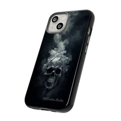 "Ethereal Skull Noir" -Tough iPhone Cases