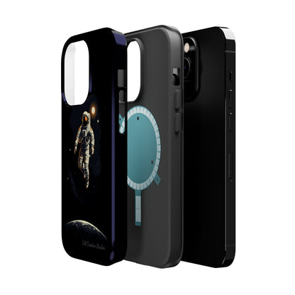 "Cosmic Explorer Astronaut" -MagSafe Tough iPhone Cases