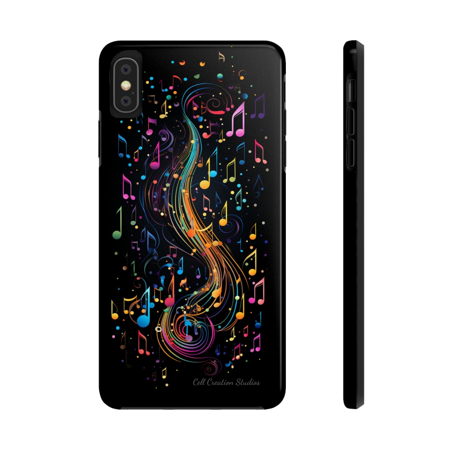 Elevate Your Style and Passion for Music with Our "Harmonious Notes" Cell Phone Case -Tough Phone Cases