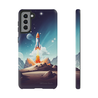 Introducing our "Galactic Odyssey" Cell Phone Case – Launch Your Device into Adventure -Tough Cases