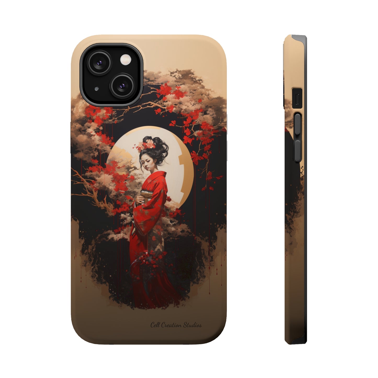 "Japanese Geisha Art" Phone Case -MagSafe Tough Cases