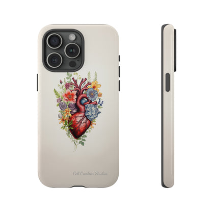 "Blooming Hearts" -Tough iPhone Cases