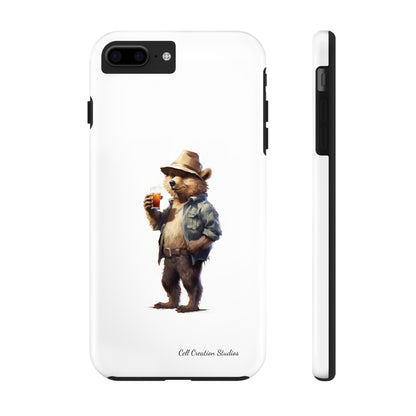 Introducing the "Bear Cheers" Cell Phone Case – The Fun Companion -Tough Phone Cases