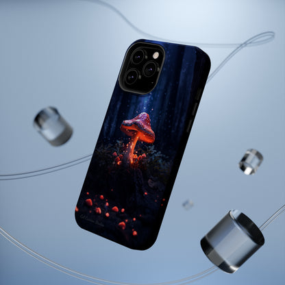 Introducing the "Enchanted Magic Mushroom" Cell Phone Case – Unveil the Mystical Realm -MagSafe Tough Cases