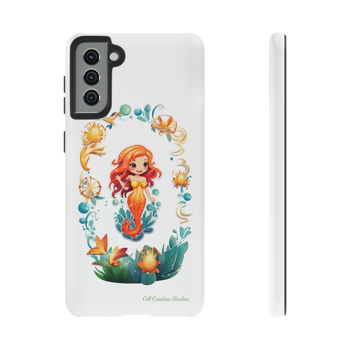 "Auburn Siren" -Tough Samsung Phone Cases