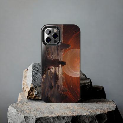 Introducing the "Stargazer's Serenity" Cell Phone Case – Embrace Cosmic Tranquility! -Tough Phone Cases