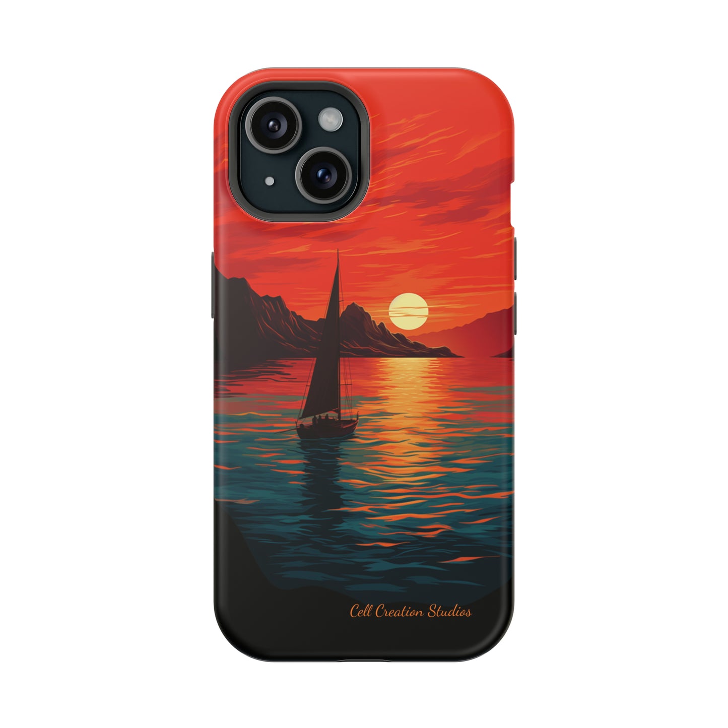 "Serenity at Sunset" -MagSafe Tough iPhone Cases