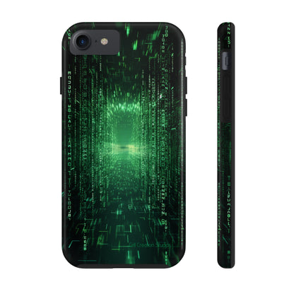 Introducing our "Digital Code Stream" Cell Phone Case – where style meets technology for your device's protection -Tough Phone Cases