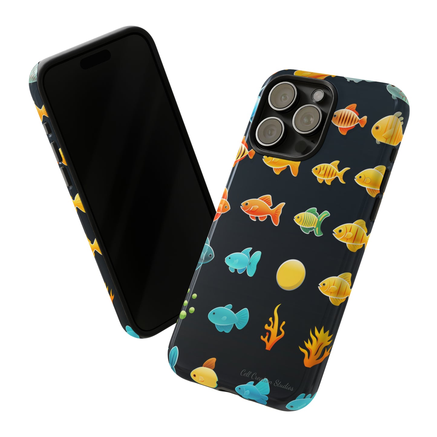 "AquaArt Fish" -Tough Phone Cases