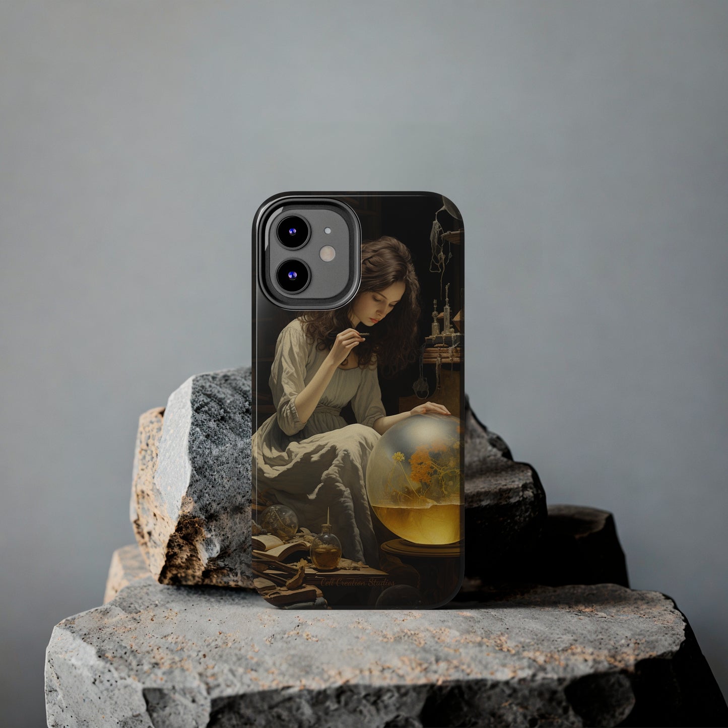 Introducing the "Mystic Botanist" Cell Phone Case – Discover the Secrets Within -Tough Phone Cases