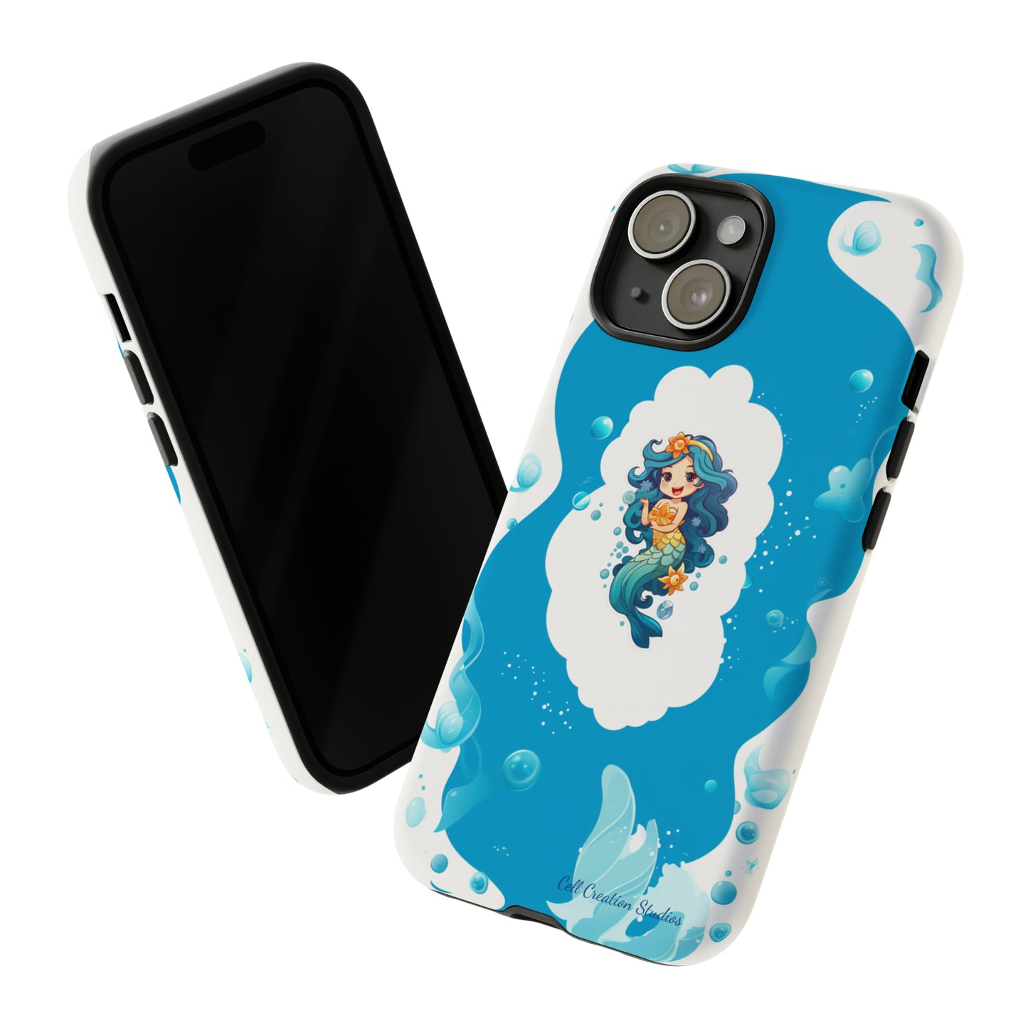 "Mermaid Elegance" -Tough iPhone Cases