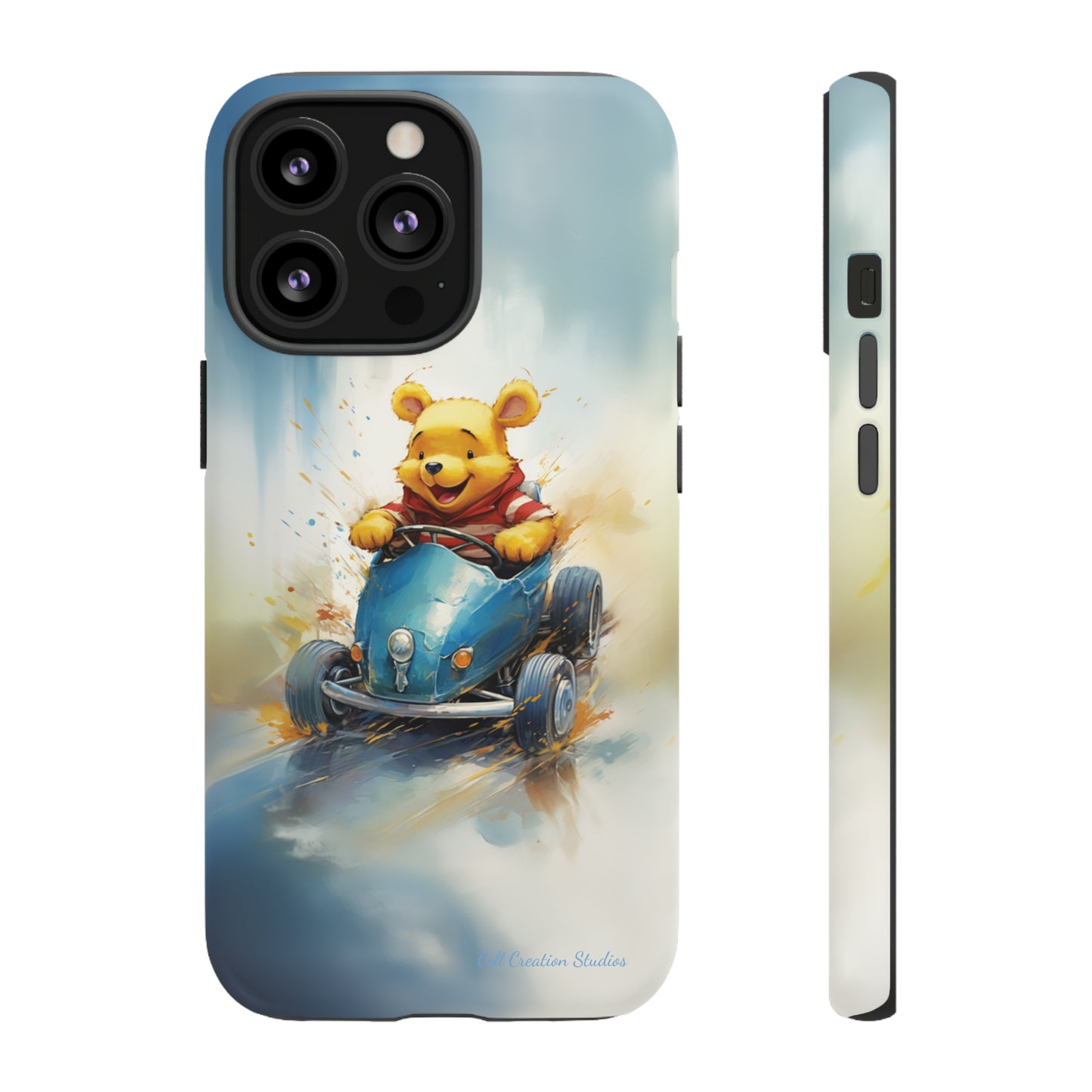 "Winnie-The-Pooh's Race Day" Phone Case -Tough Cases