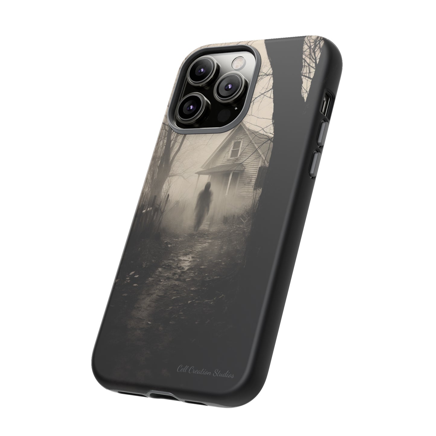 Introducing the "Ethereal Encounter" Cell Phone Case – Unveil the Mystery of the Ghostly Presence -Tough Cases