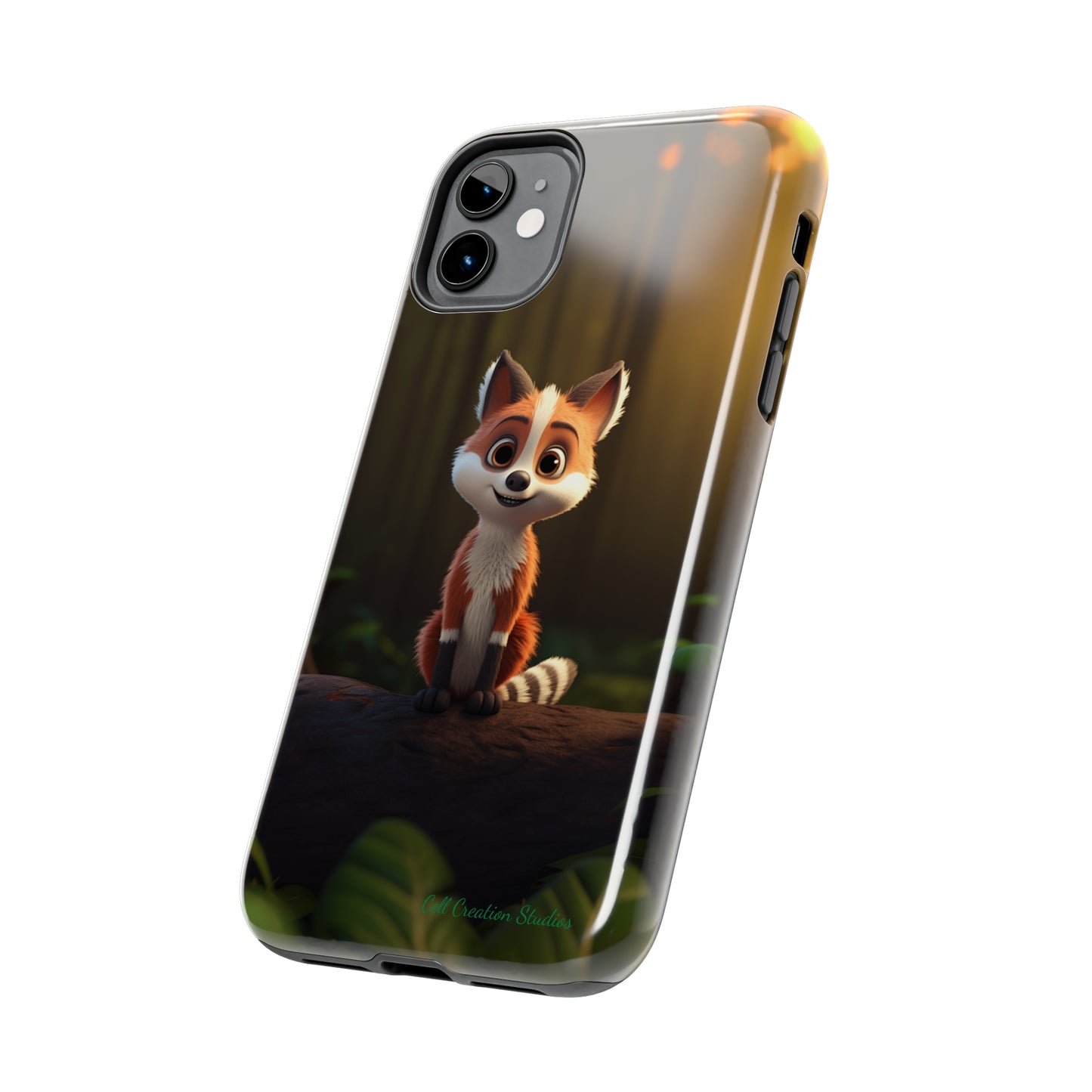 Introducing the "Enchanted Woods Fox" Cell Phone Case – Step into a Whimsical World of Adventure! -Tough Phone Cases